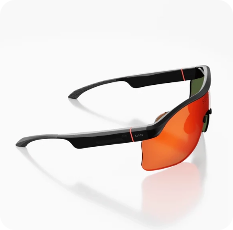 Умные спортивные очки | solos AirGo™ 3 Helium 2-2 RRD | Shiny Black | Sunlens